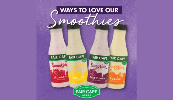 Thumbnail for Fair Cape Dairies launches new smoothie range, snacks for 2025