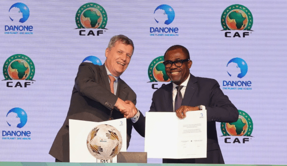 Thumbnail for Danone, CAF kick off new era of wellness through football