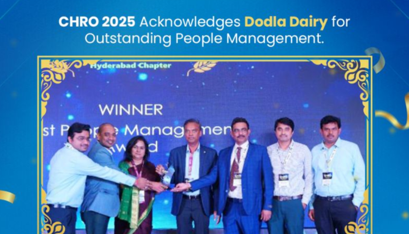 Thumbnail for Dodla honoured with Outstanding People Management Award