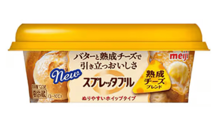 Thumbnail for Meiji introduces new blended butter and cheese spread product