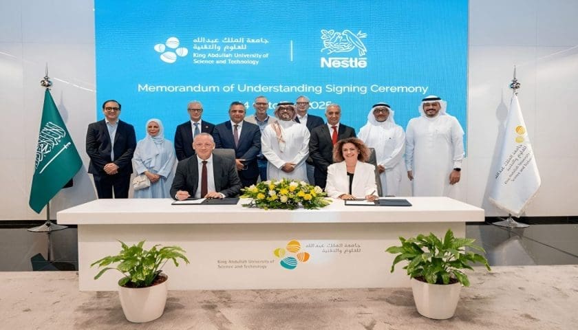 Thumbnail for Nestlé Saudi Arabia, KAUST sign strategic MoU to advance food, agriculture, packaging innovation