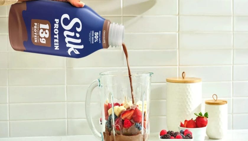 Thumbnail for Danone expands with new silk protein