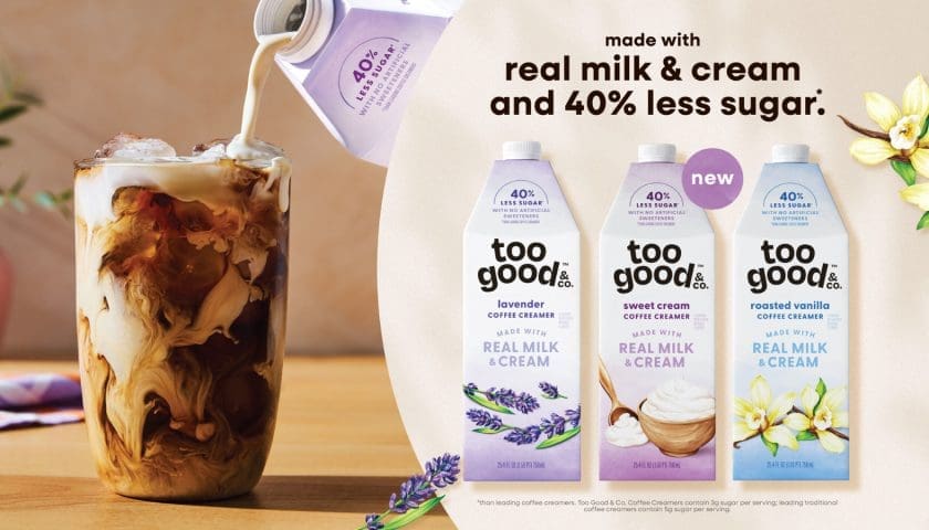 Thumbnail for Danone’s Too Good & Co unveils new coffee creamers