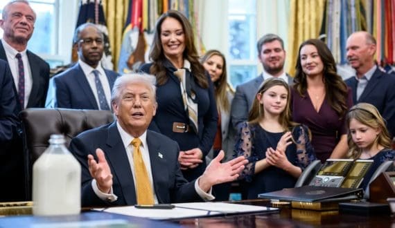 Thumbnail for President Trump signs whole milk for Healthy Kids Act into law
