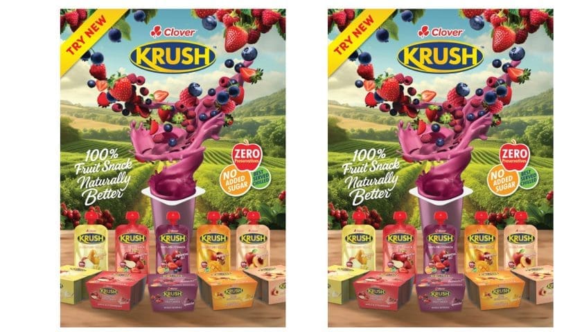 Thumbnail for Clover unveils new fruit snack in South Africa