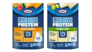 Kraft expands with high-protein cheese sticks targeting on-the-go snack market