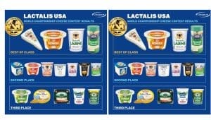 Lactalis USA wins 19 medals at World Championship Cheese Contest