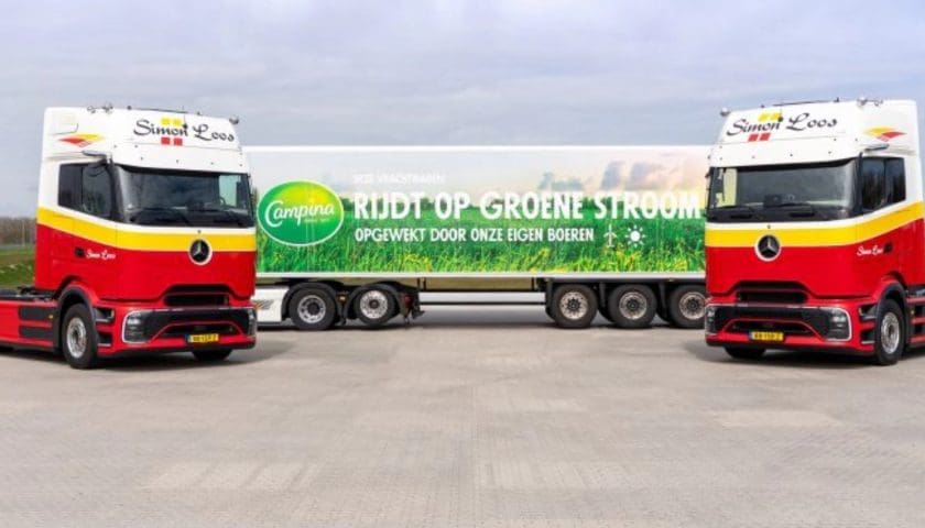 Thumbnail for FrieslandCampina expands electric fleet with four refrigerated trucks