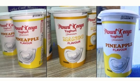Thumbnail for Mount Kenya Milk expands with new mango and pineapple yogurt flavours
