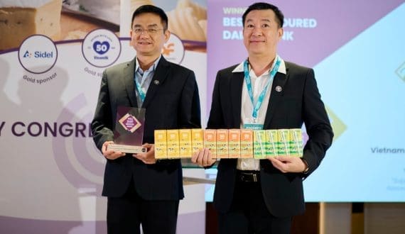 Thumbnail for Vinamilk honored with 5 awards at 2026 World Dairy Innovation Awards
