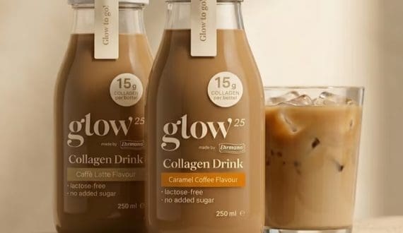 Thumbnail for Ehrmann partners Glow25 to launch RTD coffees