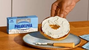 Philadelphia launches lactose-free cream cheese
